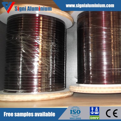 200/220 Grade Polyesterimide Aluminium Round/Flat Enameled Wire